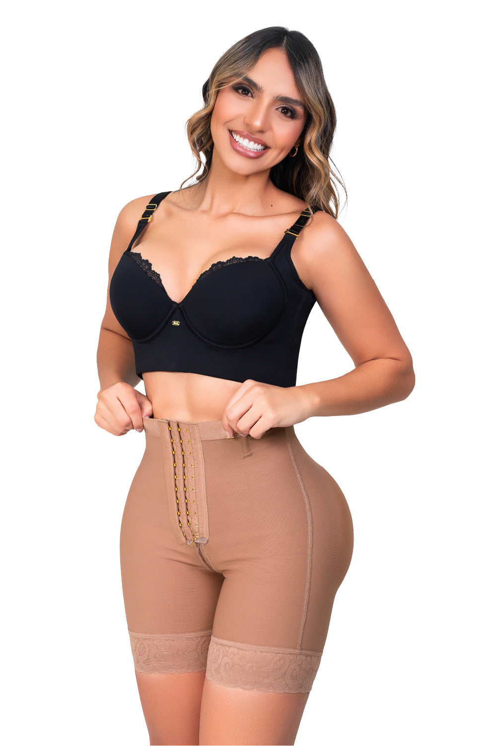 Panty Moldeador Tiro Alto Media Pierna SMI04089