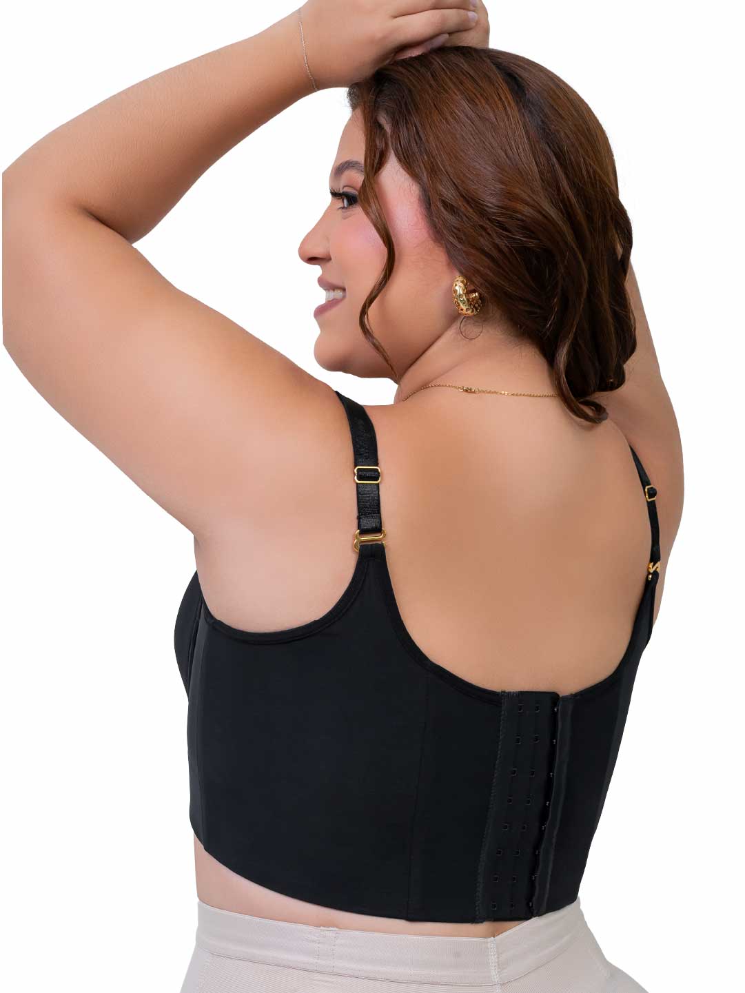 Brasier SMI03050 – Control espalda con encaje en escote