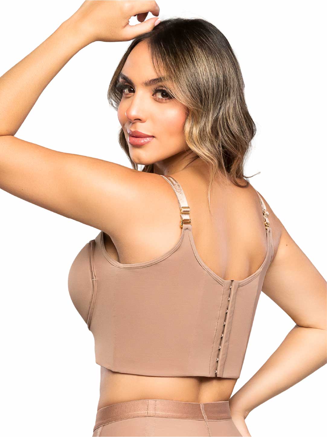 Brasier SMI03050 – Control espalda con encaje en escote