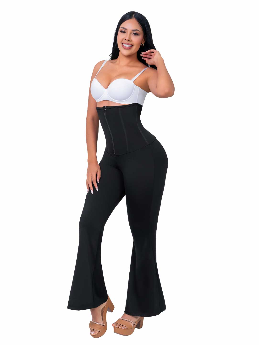 Leggins Moldeador Alto Bota Campana SMI1403