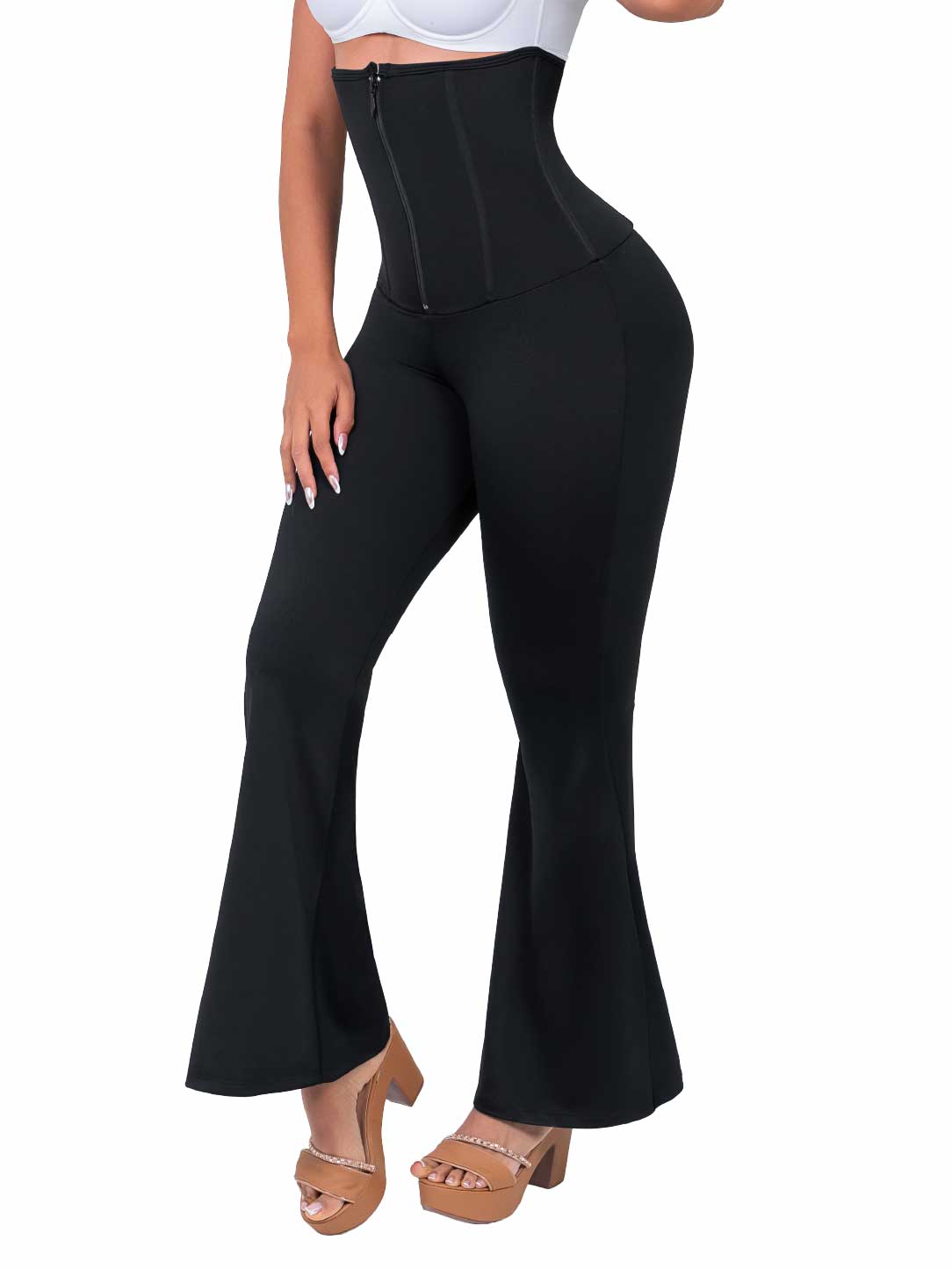 Leggins Moldeador Alto Bota Campana SMI1403