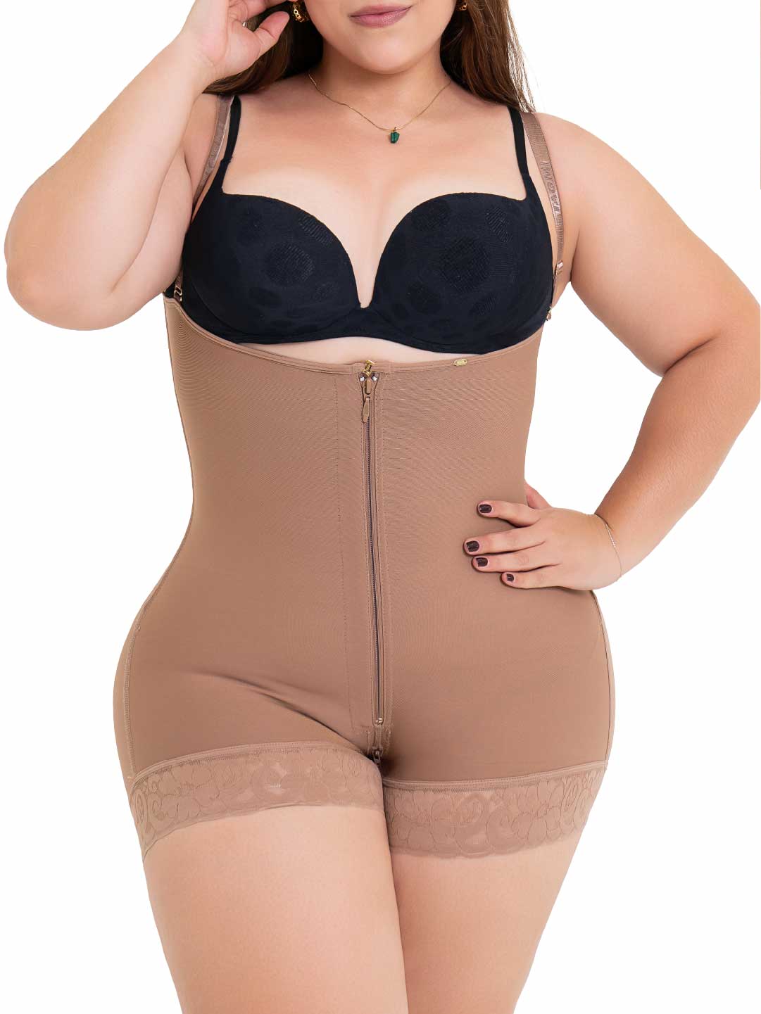 Faja Corta SMI7086 Ultrainvisible con Soporte Lateral Removible