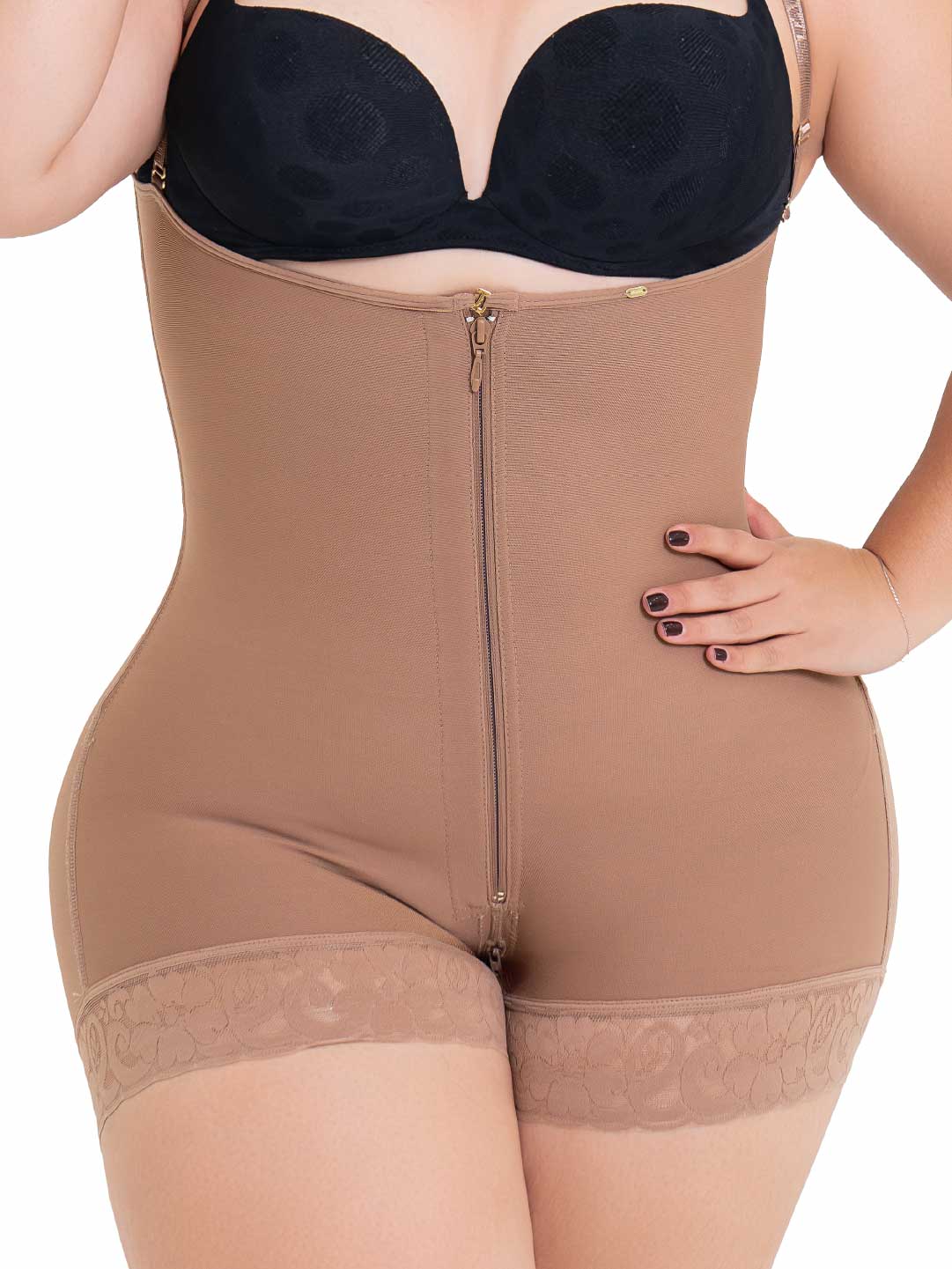 Faja Corta SMI7086 Ultrainvisible con Soporte Lateral Removible