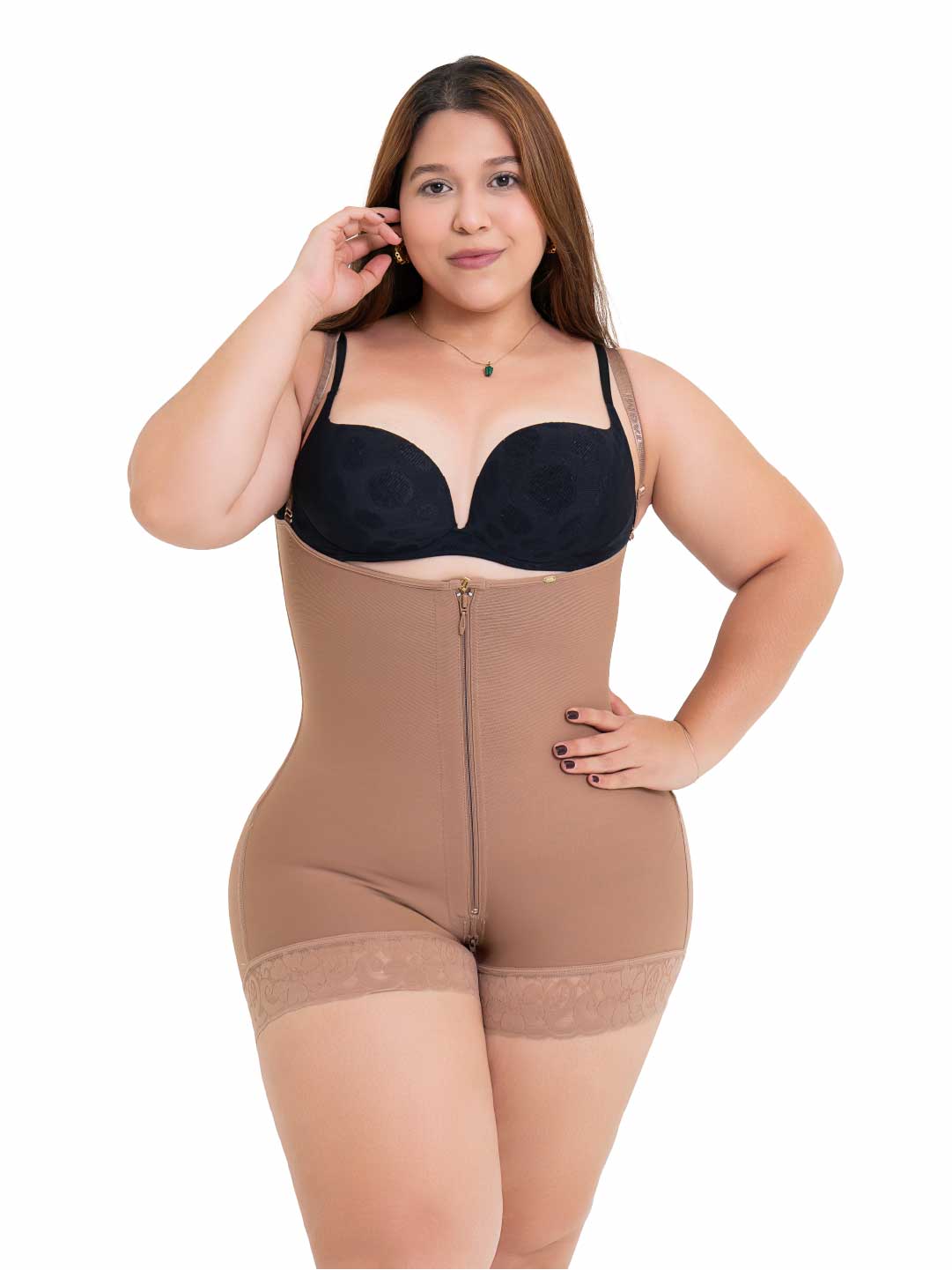 Faja Corta SMI7086 Ultrainvisible con Soporte Lateral Removible