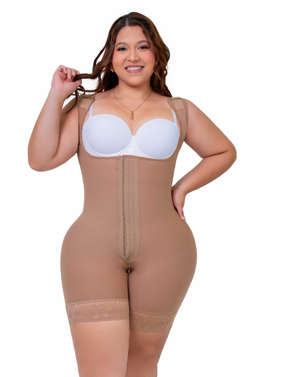 Faja Ultrainvisible SMI7131 LA DIOSA – Media pierna, triple efecto lifting y compresión progresiva