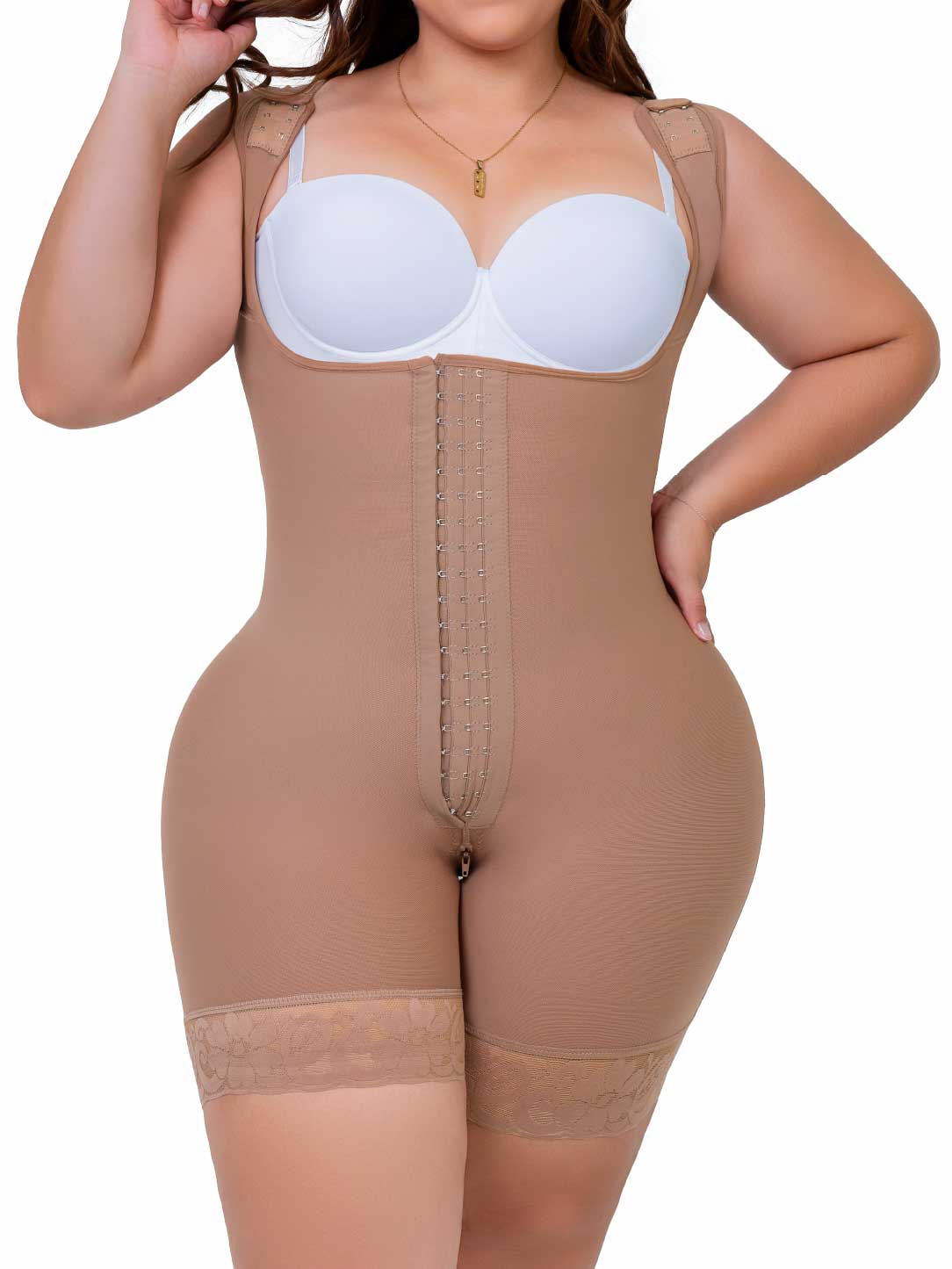 Faja Ultrainvisible SMI7131 LA DIOSA – Media pierna, triple efecto lifting y compresión progresiva