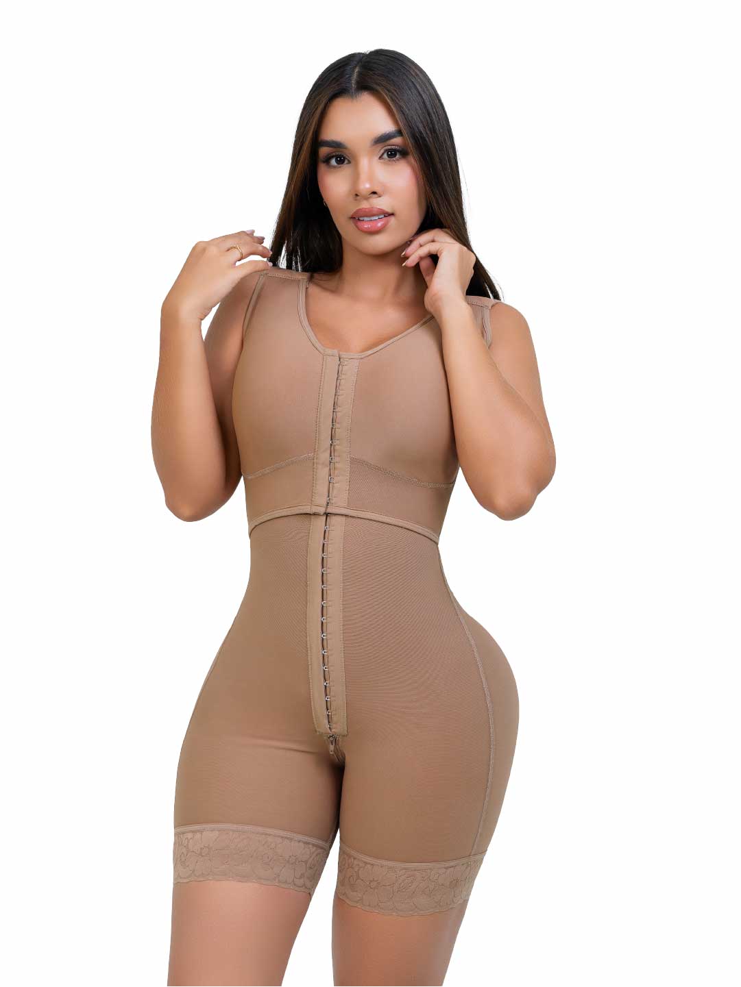 Faja Ultrainvisible Cocoa con Brasier Integrado SMI7190